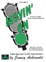 Jamey Aebersold Vol. 4 Book & CD - Movin' On