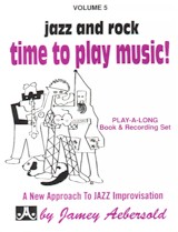 Jamey Aebersold Vol. 5 Book & CD - Time to Play Music