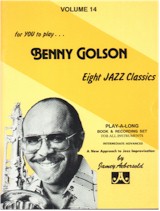Jamey Aebersold Vol. 14 Book & CD - Benny Golson