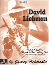 Jamey Aebersold Vol. 19 Book & CD - David Liebman