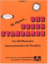 Jamey Aebersold Vol. 23 Book & CD - One Dozen Standards