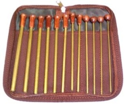 12 Piece Professional Triangle Beater Set with Case
