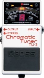 Boss TU-3 Chromatic Guitar & Bass Tuner