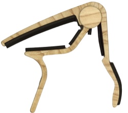 Dunlop Acoustic Guitar Trigger Capo - Maple