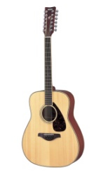Yamaha FG720S-12 Solid Top 12-String Acoustic Folk Guitar
