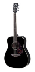 Yamaha FG720S BL Acoustic Guitar - Black