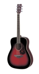Yamaha FG720S DSR Acoustic Guitar - Dusk Sun Red