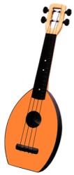 Flea Mango Soprano Ukulele