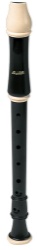 Aulos A205A 3 Pc Soprano Ensemble Classroom Recorder - Baroque