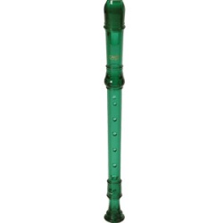 Click here to view larger image Canto CR101G Soprano Recorder - Baroque Fingering (Green)