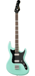 Hofner Galaxie Series Short Scale Bass - Mint Blue