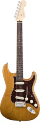Fender American Deluxe Stratocaster, Rosewood Fretboard, Amber