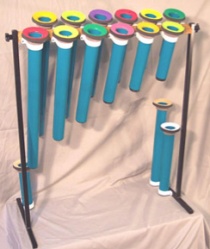 Orff Extended Alto Joia Tubes 1 1/2 Octaves C - A