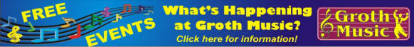 Events at Groth Music