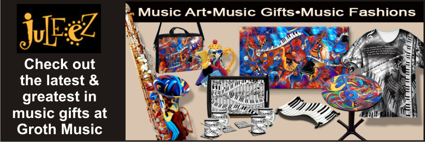 Juleez Music Gifts at Groth Music