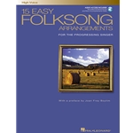 15 Easy Folksong Arrangements - High Voice