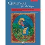 Christmas for Solo Singers, Medium Low - Book Only