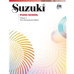 Suzuki Piano School: International Edition, Volume 4 - Book with CD