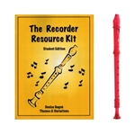 Candy Apple 2-pc Red Recorder & Recorder Resource Kit Book