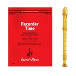 Candy Apple 2-pc Gold Recorder & Recorder Time Book