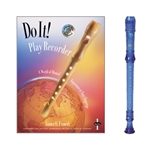 Canto 1-pc Blue Recorder & Do It! Recorder Book and CD
