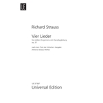 4 Lieder, Op. 27 - Medium Voice and Piano