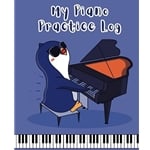 My Piano Practice Log - Penguin (Blue)