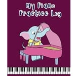 My Piano Practice Log - Elephant (Purple)