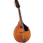 Kentucky KM-272 Deluxe Oval Hole A-Model Mandolin – Transparent Amber