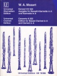 Concerto in A Major, K. 622 - Clarinet in A (or Basset Clarinet) and Piano