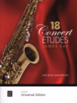 18 Concert Etudes - Saxophone
