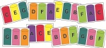 Boomwhackers® Color-Coded Cards for Directing Chords