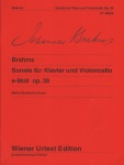 Sonata No. 1 in E Minor, Op. 38 - Cello and Piano