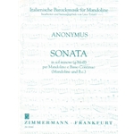 Sonata in G Minor - Mandolin and Basso Continuo