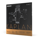D'Addario Kaplan Amo 4/4 Scale Violin String Set, Medium Tension
