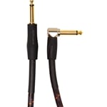 Roland Gold Series Instrument Cable - Straight to right-angle 1/4-inch connectors, 5 ft.
