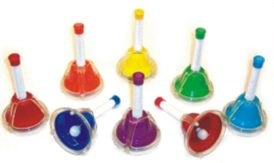 Color Coded Handbells & Deskbells