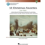 12 Christmas Favorites, Low Voice - Book with Audio Access