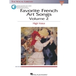 Favorite French Art Songs, Volume 2 (Bk/CD) - High Voice
