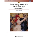 Favorite French Art Songs, Volume 2 (Bk/CD) - Low Voice