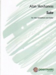 Suite, Op. 291 Alto Saxophone and Guitar
