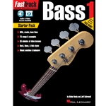 FastTrack Bass Method - Book 1 Starter Pack (Book/Audio/Video)