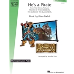 He's a Pirate - Easy Piano Sheet