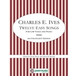 12 Easy Songs - Low Voice and Piano