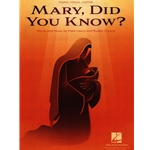 Mary, Did You Know? - PVG Songsheet