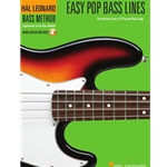 Easy Pop Bass Lines - Book and Audio