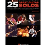 25 Great Guitar Solos - Book with Online Audio