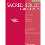 Sacred Solos for All Ages - Low Voice