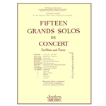 15 Grands Solos de Concert - Oboe and Piano