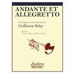 Andante and Allegretto - Trumpet (or Cornet) and Piano